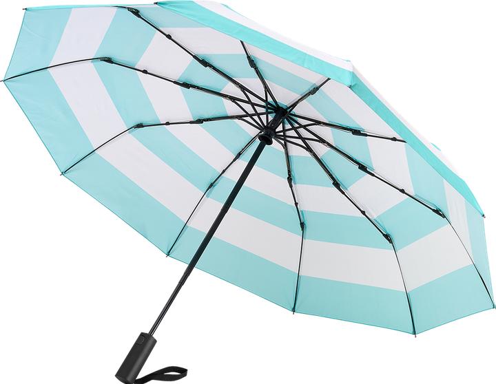 Actual product image Kolma Regenschirm Stripy Caribbean/Weiss