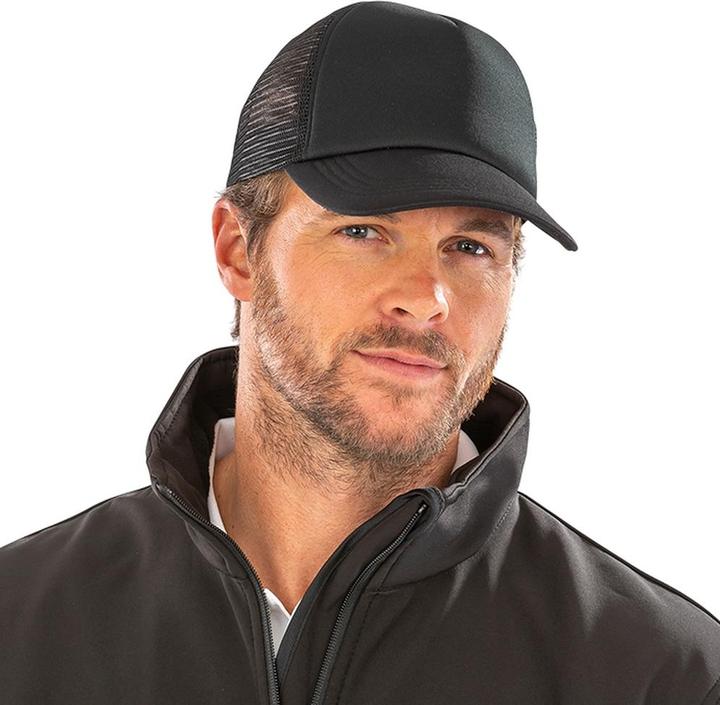 Actual product image Result Detroit Mesh Back Trucker Cap