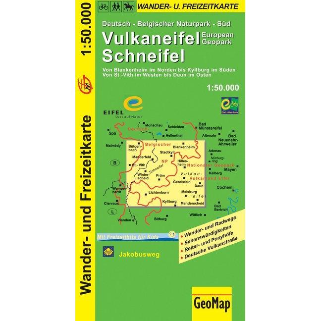 Vulkaneifel Schneifel Wander-u.Freiz.kt, Landkarte