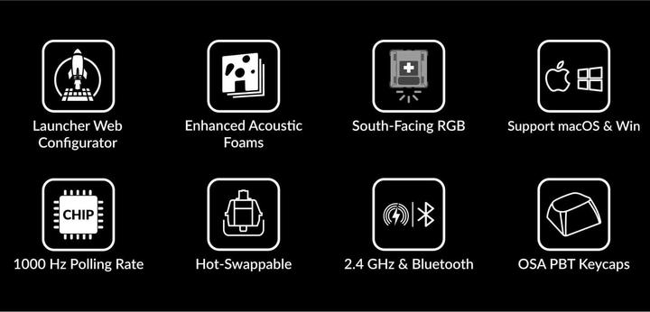 Actual product image Keychron K10 Max (US, Cable, Wireless)