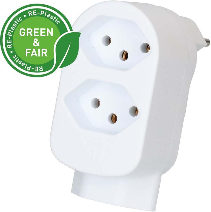 Actual product image Max Hauri Abzweigstecker (Type 13, 3x)