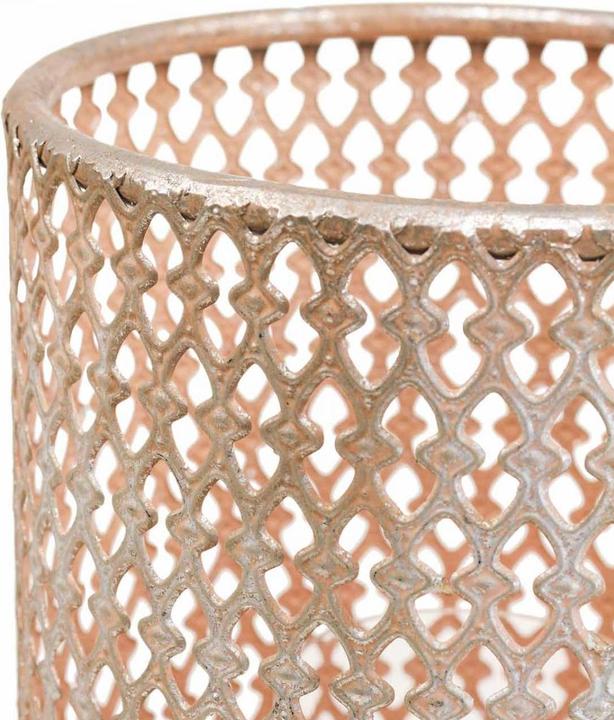 Produktbild Viana Windlicht im Tischlampen-Design für stilvolle Vintage-Dekoration (1 x)