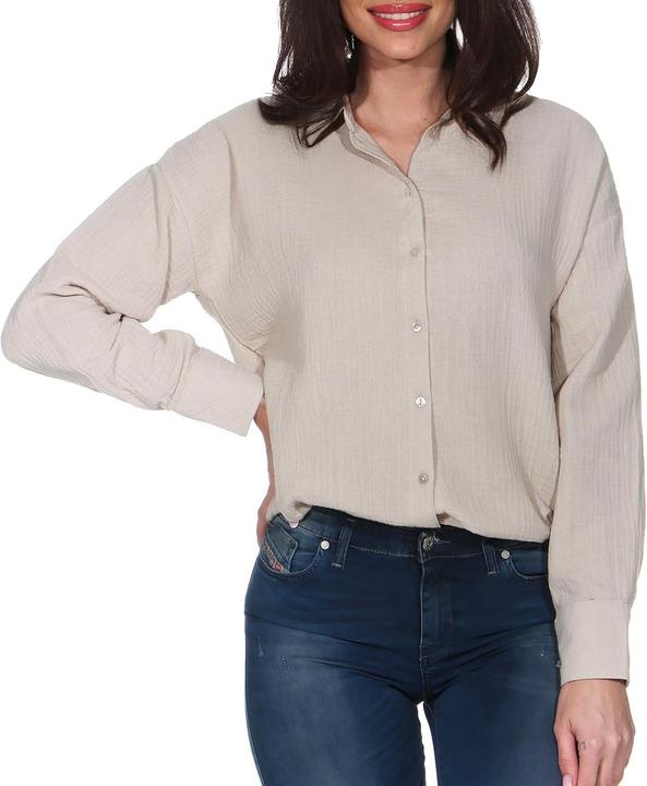 Immagine prodotto Vero Moda Vmnatali Nia Ls Loose Shirt Wvn (XS)