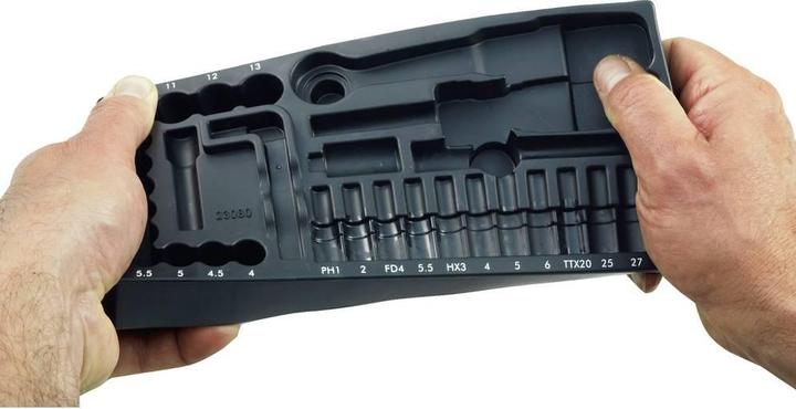 Actual product image Proxxon Socket wrench set (12 mm, 10 mm, 7 mm, 2.5/8")