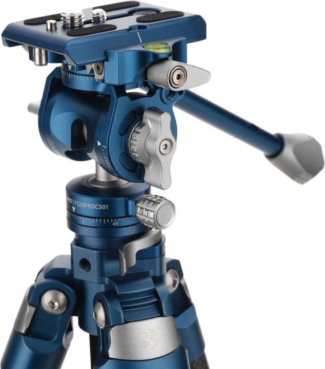 Actual product image Benro Cyanbird Carbon Tripod w/ FS20PROC501 Head (Tcbc25fs20proc501) (Carbon, Metal)