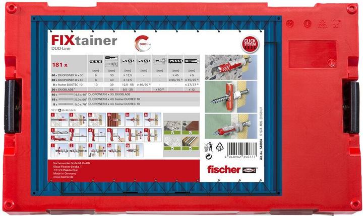 Produktbild Fischer Dübel-Set (90 Stk.)