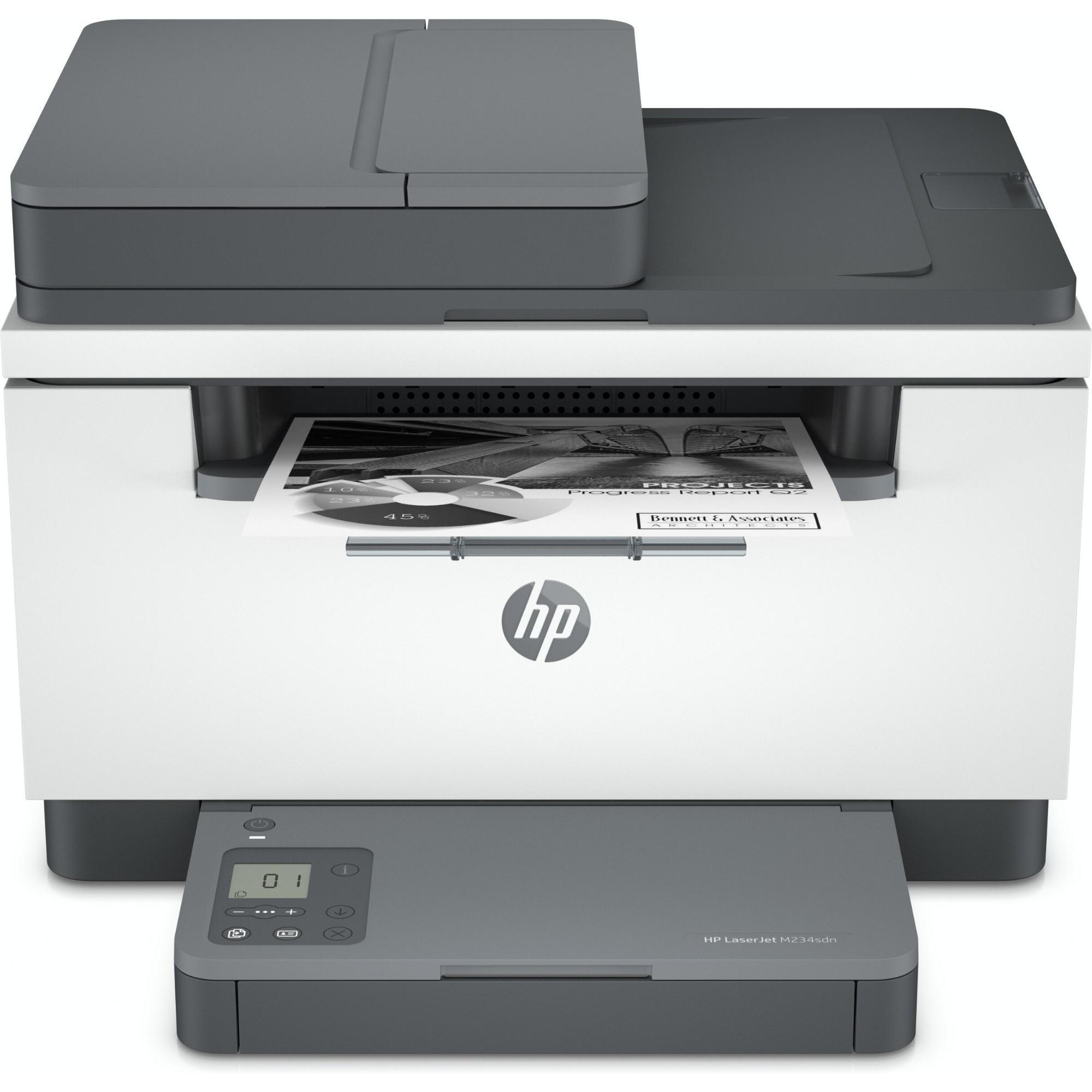 HP Laserjet Mfp M234Sdn Printer (Laser, Schwarz-Weiss), Drucker, Schwarz