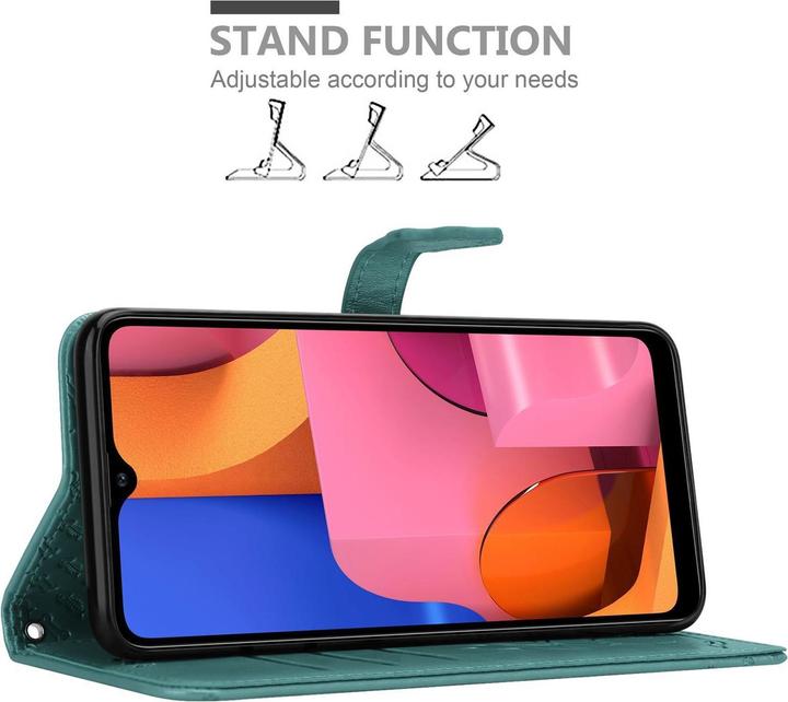 Produktbild Cadorabo Book Hunde & Katzen Cover (Samsung Galaxy A20s)