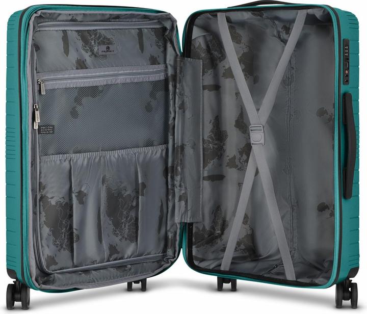 Actual product image Franky Dallas 3.0 4-wheel trolley M 65 cm with stretch fold (74 l)