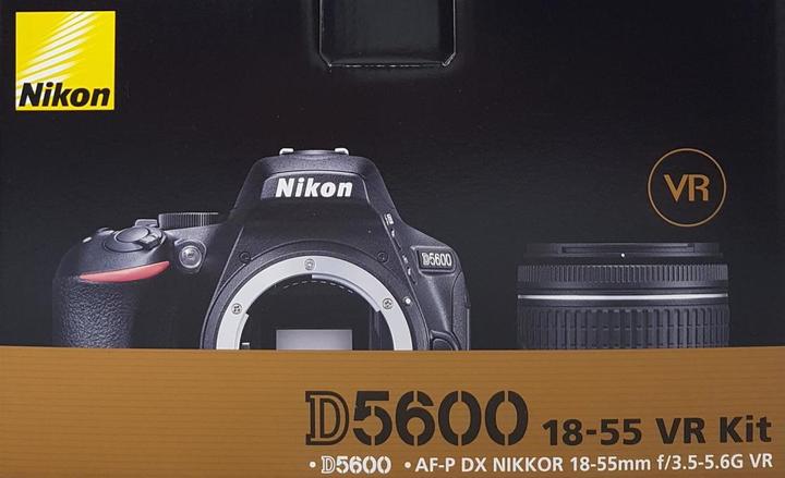 Produktbild Nikon D5600 Kit inkl. 16GB Speicherkarte und Tasche (24.20 Mpx, APS-C / DX)