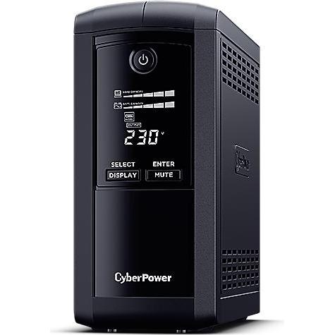 Cyberpower Value Pro VP1000EILCD (1000 VA, 550 W, Line-Interaktiv USV), USV