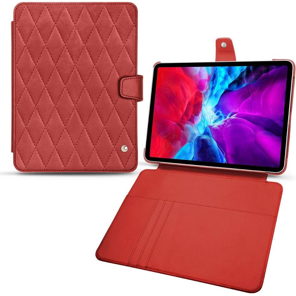 Noreve Lederschutzhülle Wallet (iPad Pro 11 2020 (2. Gen)), Tablet Hülle, Rot