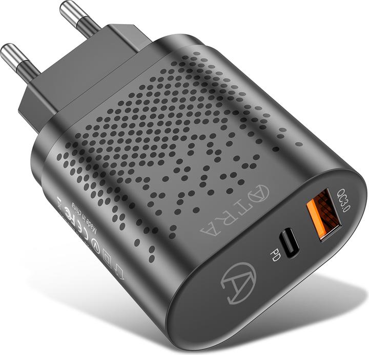 Image du produit Atra Chargeur QC3.0 (18 W, 2 ports)
