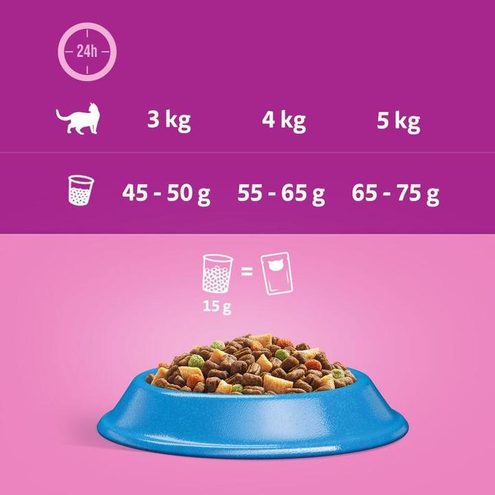 Actual product image Whiskas Dry Food Adult Tuna, 950 g (Adult, 1 pcs., 950 g)