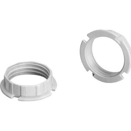 Teknisk Belysnings Industri, Zubehör Schalterprogramm, Rundring für G9-Fassung Ø28 mm, Höhe 7,5 mm Theoplast weiss