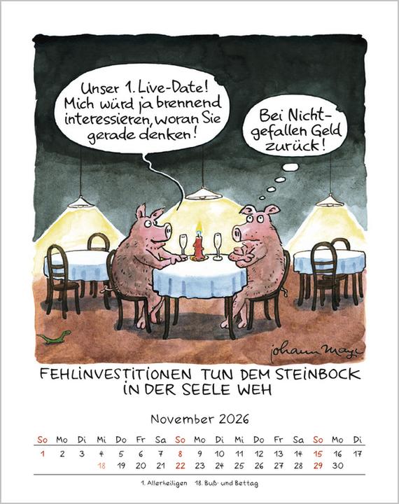 Produktbild Steinbock 2026 (19 x 24 cm)