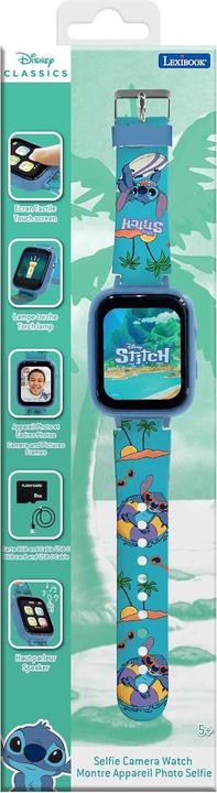 Actual product image Lexibook Stitch colour display clock with camera (Multilingual)