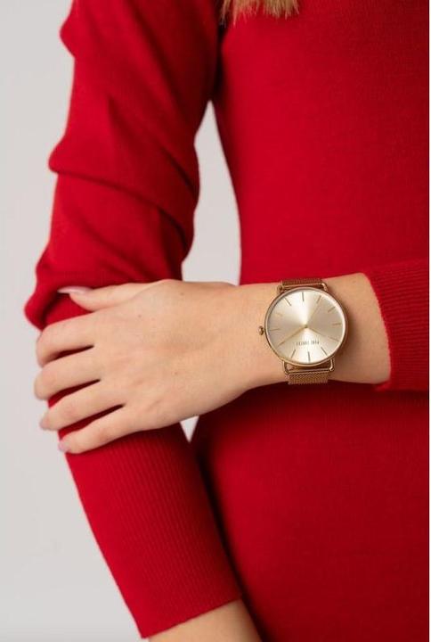 Image du produit Paul Lorens Damenuhr PL13032B-4D1 + BOX (Horloge analogique, 42 mm)