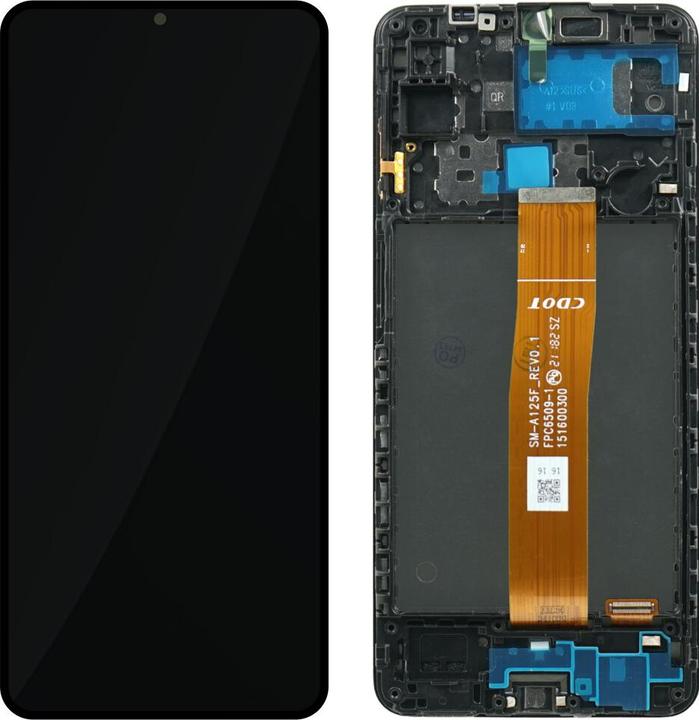 Image du produit Samsung Display + Rahmen (montiert) A125F Galaxy A12 GH82-24490A (Écran, Samsung Galaxy A12)