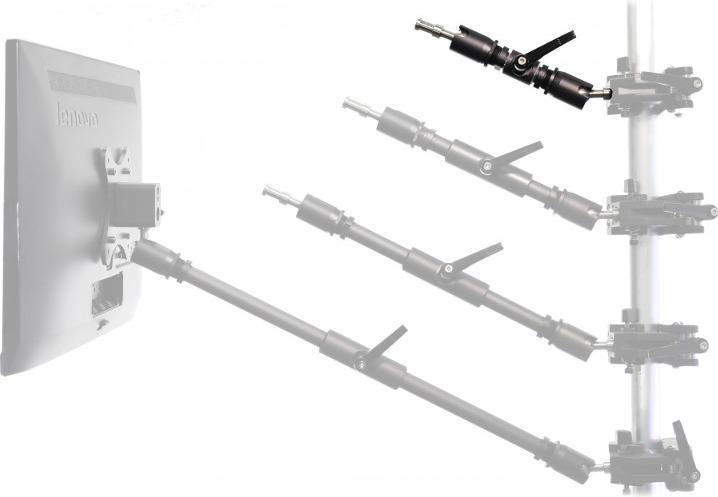 9.Solutions 9. Oplossingen dubbele scharnierarm kort (360 mm)