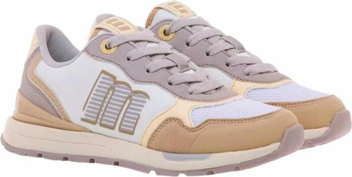 Produktbild Mustang Sneaker Compact Weiss Hellbraun (37)