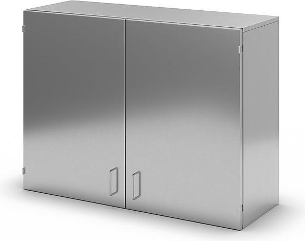Actual product image kaiserkraft Stainless Steel Clean Room Wall Cabinet (100 cm, 75 cm)