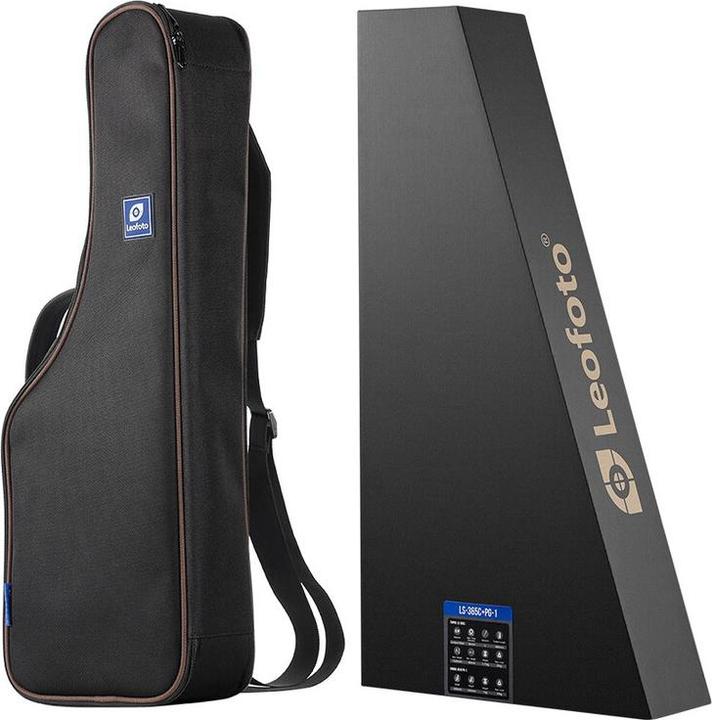 Image du produit Leofoto LS-365C Ranger Tripod w/ PG-1 Schommelkop (Carbone, Métal)