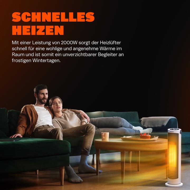 Actual product image Monzana Fan heater (2000 W)