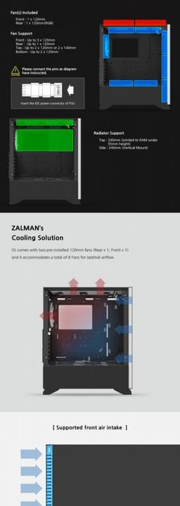 Immagine prodotto Zalman S5 (ATX, mATX, Mini-ITX)