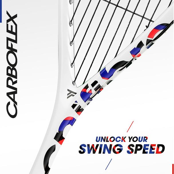 Actual product image Tecnifibre carboflex v2 children's squash racket