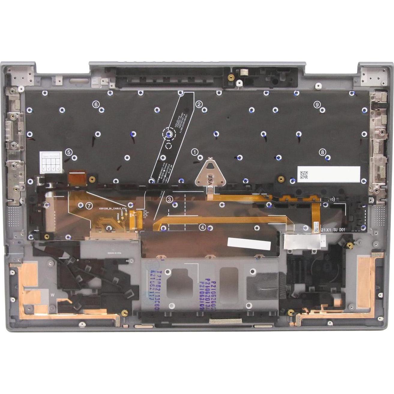 Lenovo Jaguar-1(color: Storm Gray, Notebook Ersatzteile, Grau