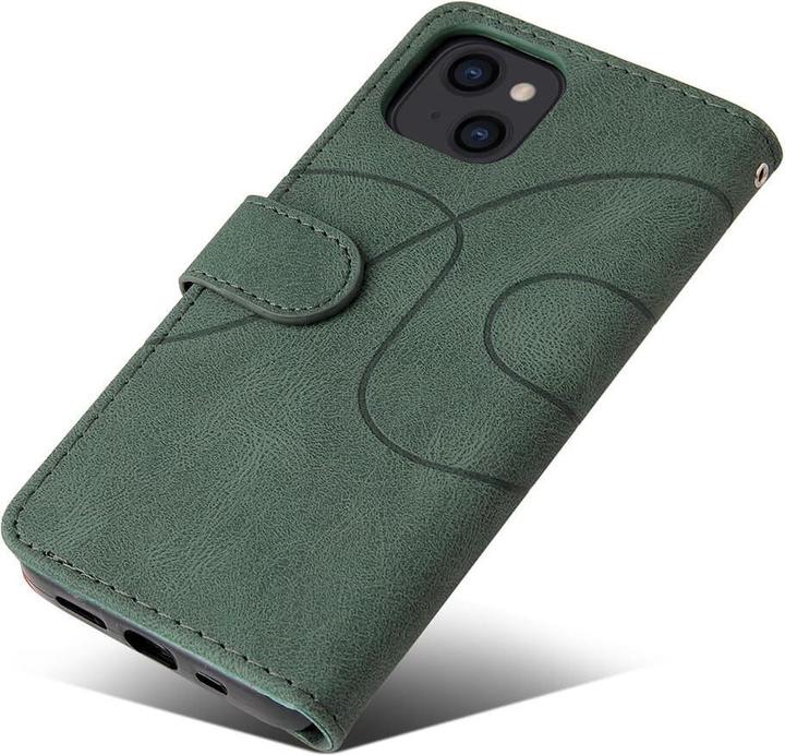 Actual product image Cover-Discount iPhone 15 - Dual colour case cover green (Apple iPhone 15)
