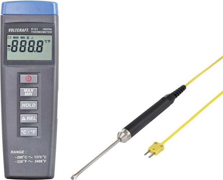 Actual product image Voltcraft Digital thermometer + surface sensor