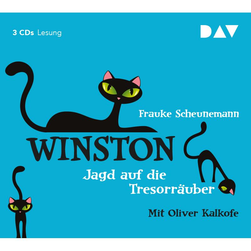 Winston - Jagd auf die Tresorräuber, Hörbücher von Oliver Kalkofe, Frauke Scheunemann