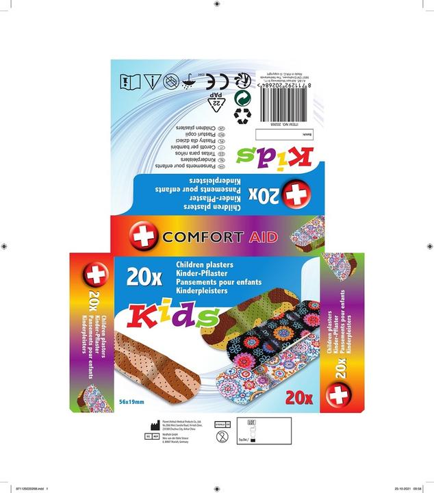 Actual product image Comfort Aid Children's plaster (20 x)