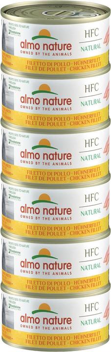 Valeurs nutritives et ingrédients Almo Nature Multipack avec filet de poulet (Adulte, 6 pcs, 70 g)