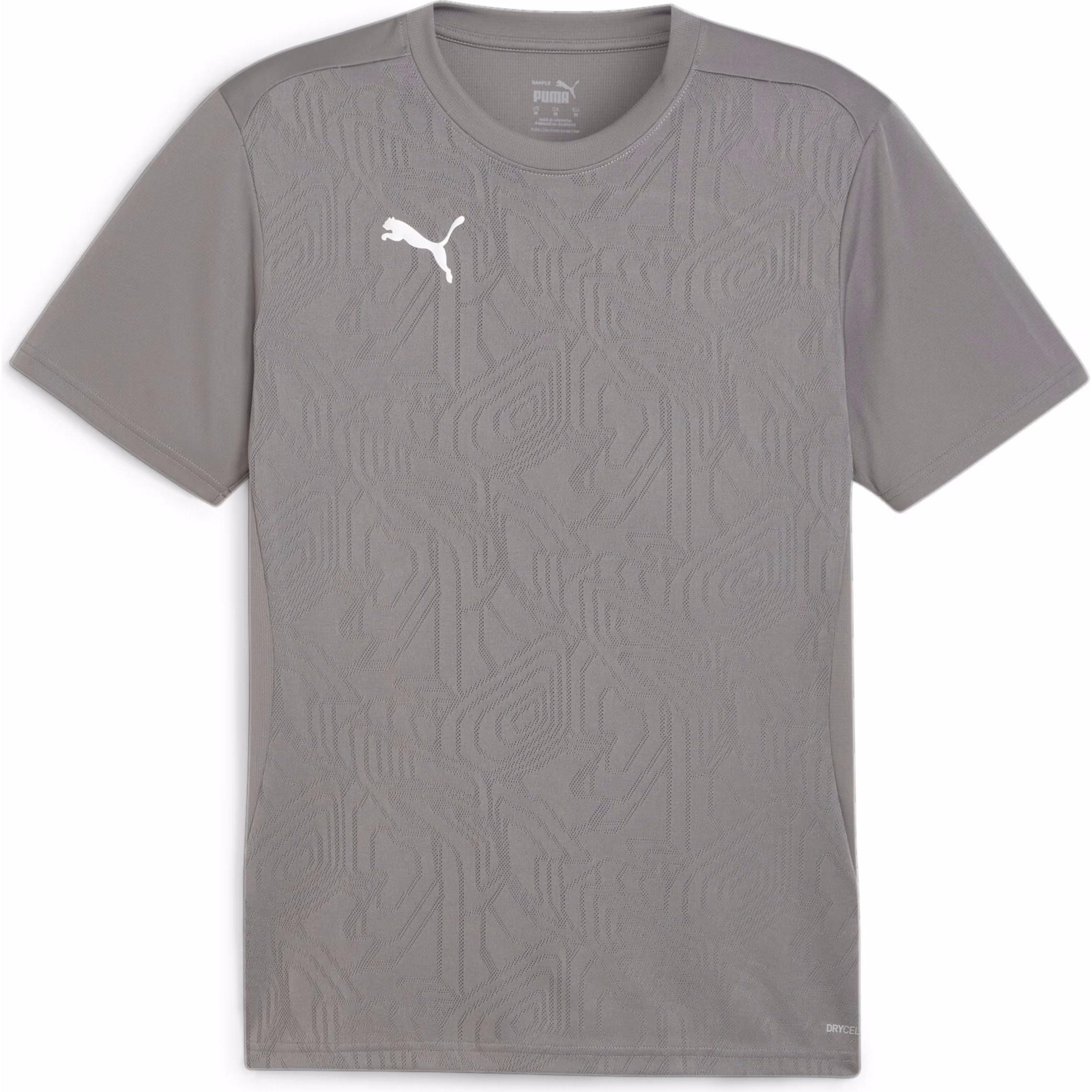 Puma, Herren, Sportshirt, teamFINAL Training Jersey (XL), Grau, XL