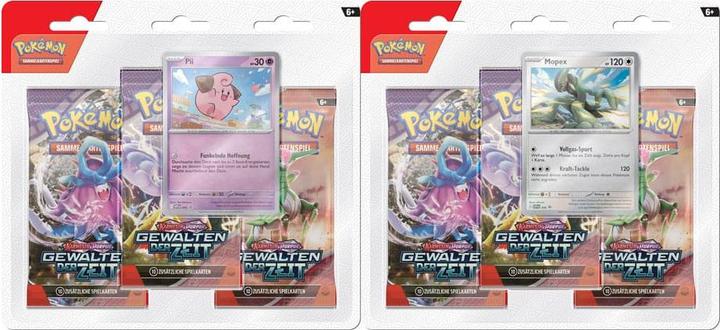 Actual product image Pokémon PKM KP05 3-Pack Blister (German, Blister pack)