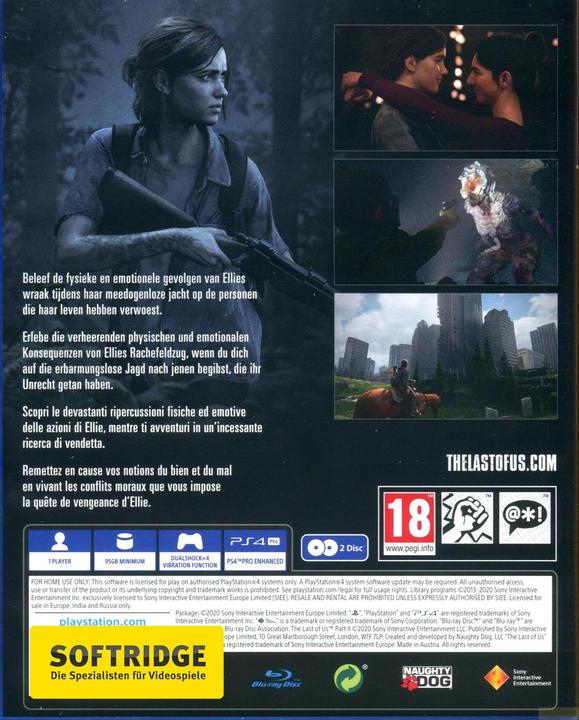 Image du produit Sony The Last of Us Part II (PS4, DE)