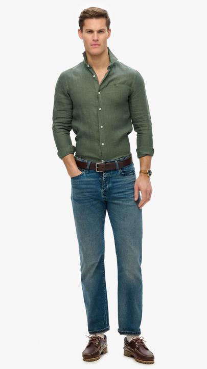 Immagine prodotto Superdry Besticktes Vacation Leinenhemd (XL)