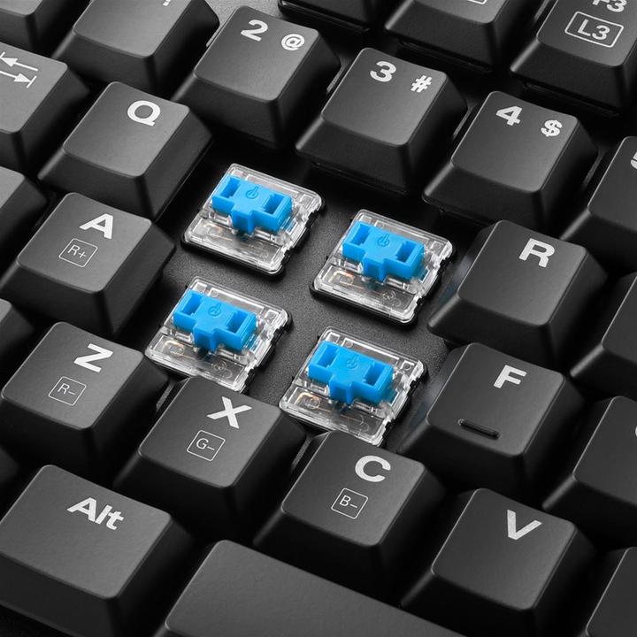 Image du produit Sharkoon purewriter rgb clavier gaming (US, Filaire)