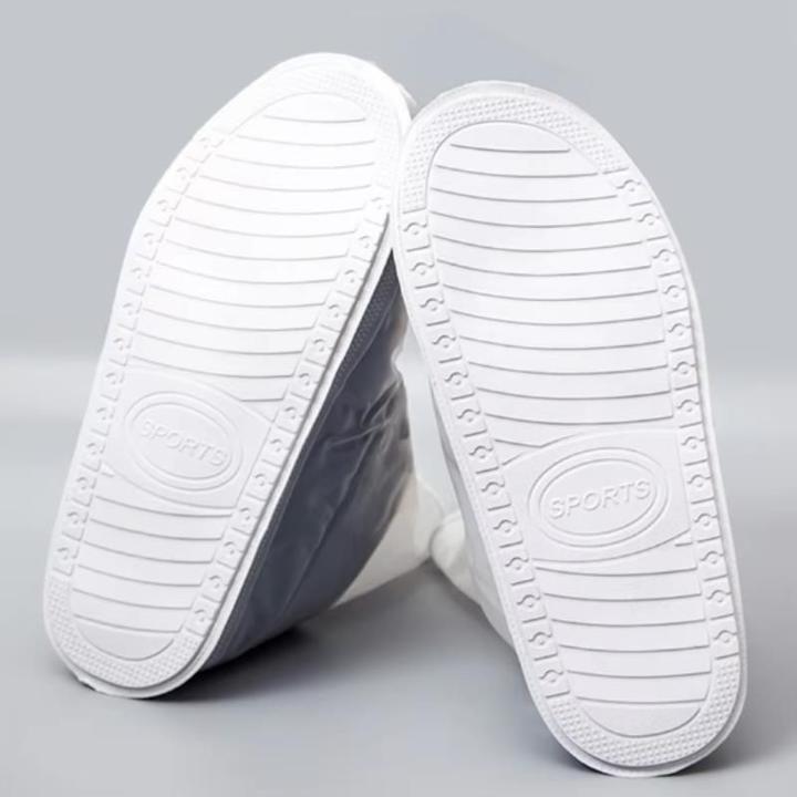 Actual product image Sparco Rainbow-coloured overshoes, size M (37-38), with zip, white (M)