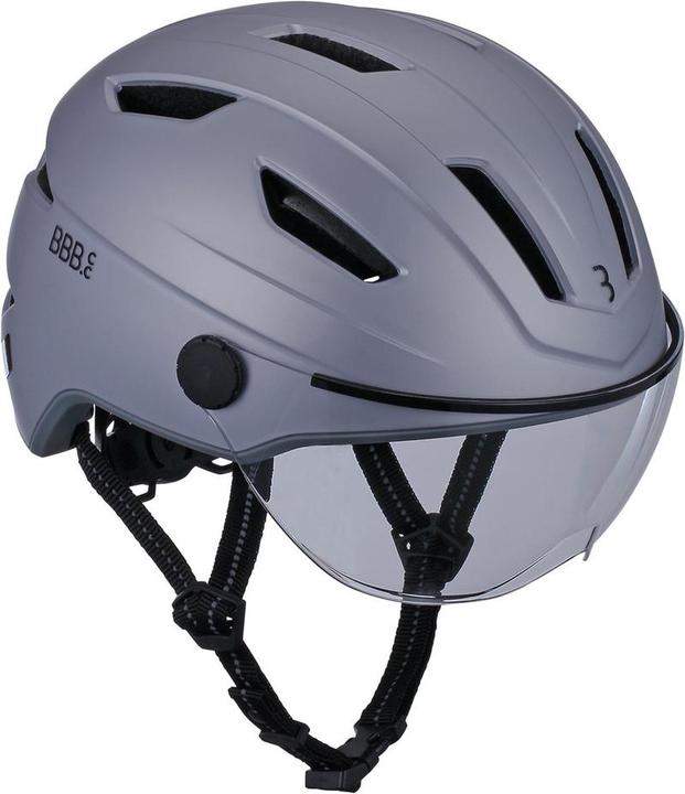 Produktbild BBB Cycling Move Faceshield Transparent E -Bike -Helm - Geschwindigkeit Pedelec Helm - Elektrofahrra (52 - 57 cm)