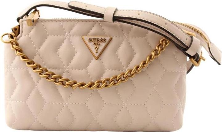 Produktbild Guess Elenia, Mini, Textile Crossbody Bag, Stone, QB867772, For Women