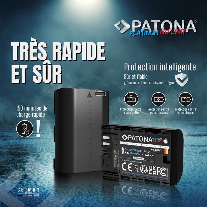 Produktbild Patona Platinum LP-E6NH (Kamera Akku)