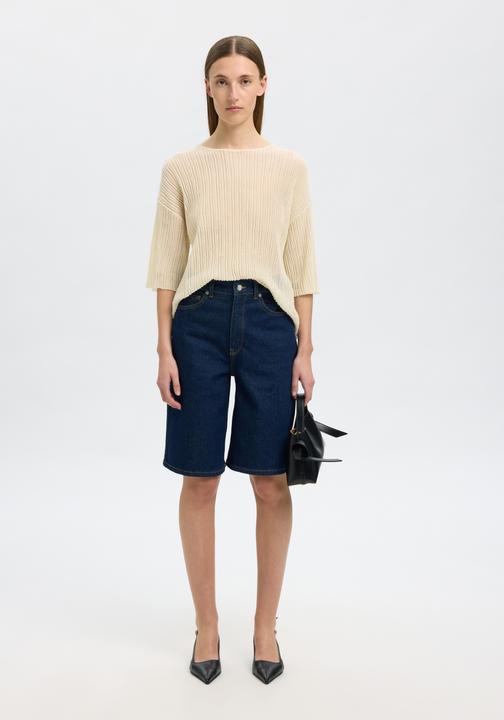 Immagine prodotto Selected Baumwollmix Strickoberteil (S)