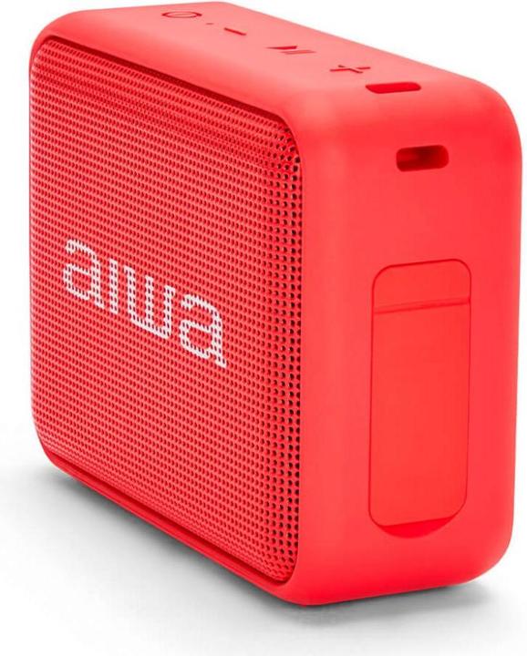 Actual product image Aiwa BS-200RD Portable Speaker Mono Portable Speaker Red 6W (12 h)
