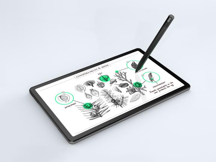 Produktbild Lenovo Tab M10 Plus (3. Gen) inkl. Pen 2 und Hülle (nur WLAN, 10.61", 128 GB, Storm Grey)