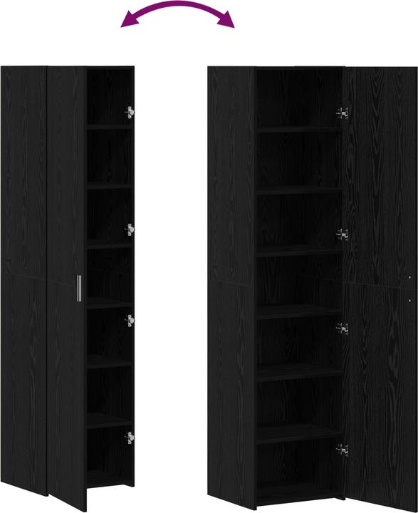 Image du produit vidaXL Aufbewahrungsmöbel aus Holzwerkstoffen (42.50 x 45 x 185 cm)