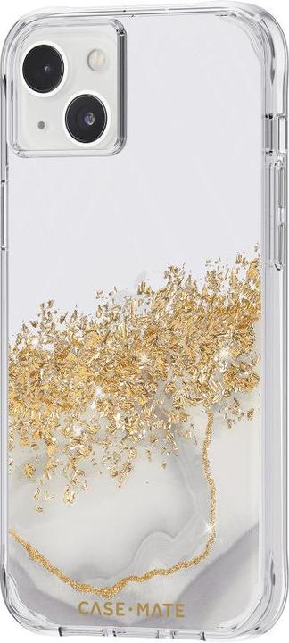 Produktbild Case-Mate Karat - Etui iPhone 14 Plus zdobione złotem (Marble) (Apple iPhone 14 Plus)